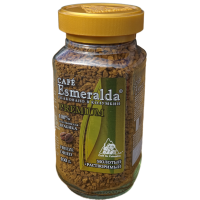 Кофе сублимир. "CAFE Esmeralda" PREMIUM Молотый+Растворимый в стеклянной банке 100г