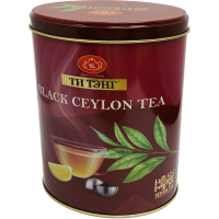Набор Чай в металл. банке овальной Black Ceylon Tea С чашкой