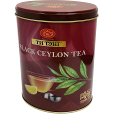 Набор Чай в металл. банке овальной Black Ceylon Tea С чашкой