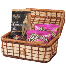 Набор Cafe Esmeralda молотый 250 г. и кофейное печенье 2х35 г.