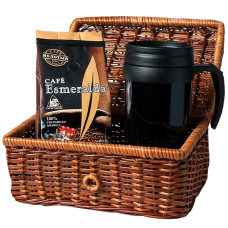 Набор Cafe Esmeralda молотый 250 г. и термокружка