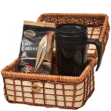Набор Cafe Esmeralda молотый 250 г. и термокружка