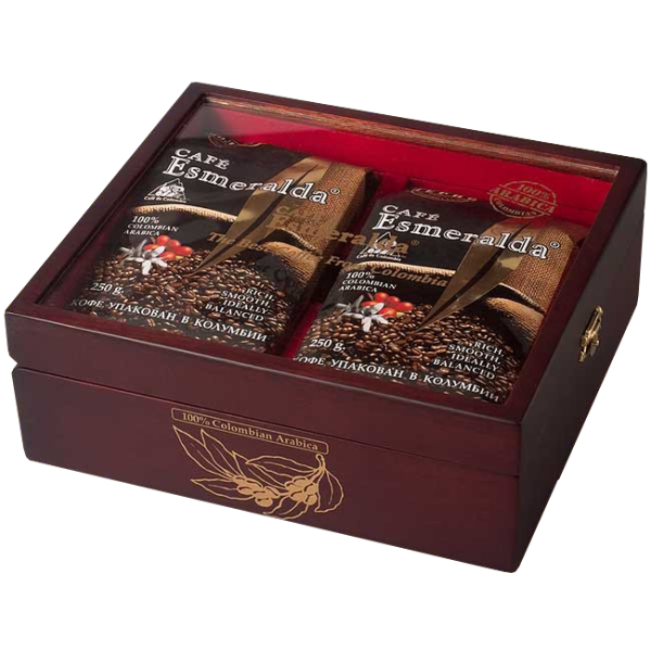 Набор Cafe Esmeralda в зернах 250 г. и молотый 250 г.