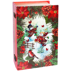 Книга Снеговики 270 г. (чай + коф.печенье)