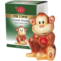Обезьянка фарфоровая фигурка 50 г.