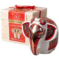 Слон в плетеной коробке 50 г.