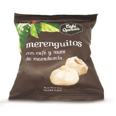 Кофейные меренги Merenguitos с орехом макадамия 15г.