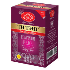 Чай черный 100гр ПЛАТИНУМ F.B.O.P.
