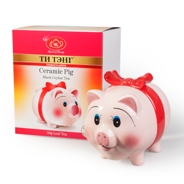Свинка фарфоровая фигурка 50 г.