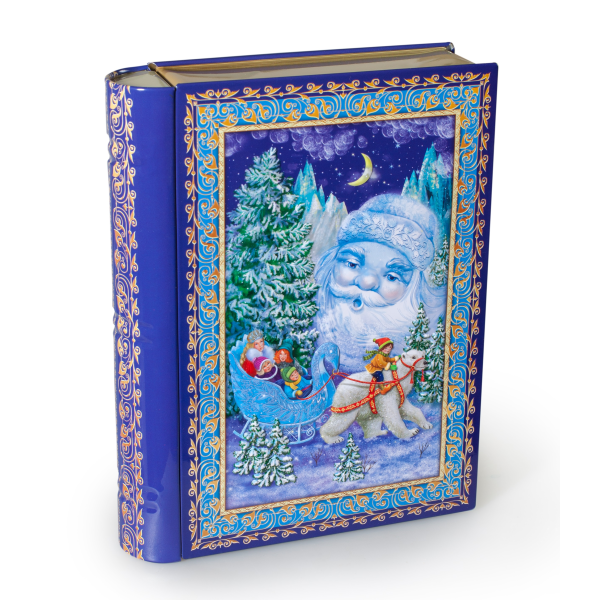 Книга Зимняя прогулка 270 г. (чай + коф. печенье)