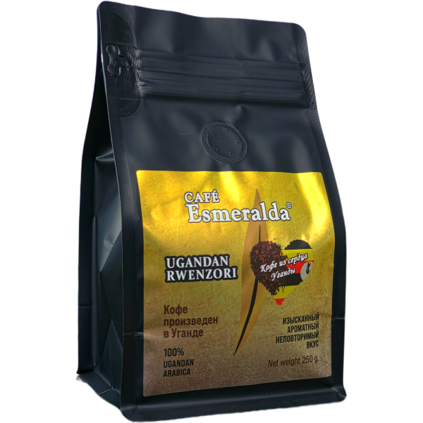 Cafe Esmeralda Уганда Рувензори в зернах 250 г.