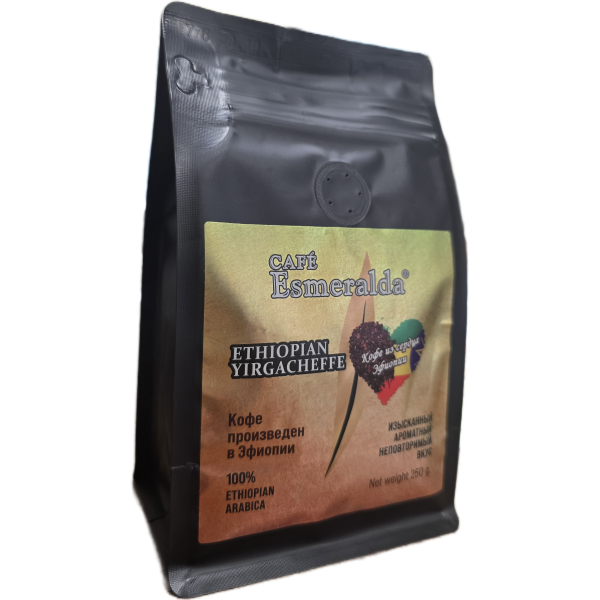 Cafe Esmeralda Эфиопия Иргачефф в зернах 250 г.