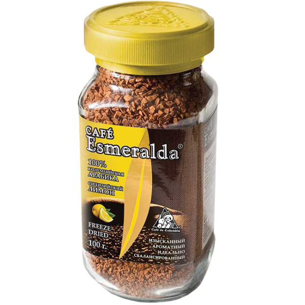 Cafe Esmeralda Сицилийский лимон 100 г.
