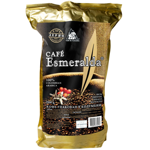 Cafe Esmeralda в зернах 2500 г.